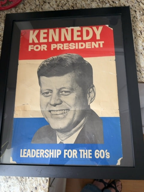 JFK campaign poster