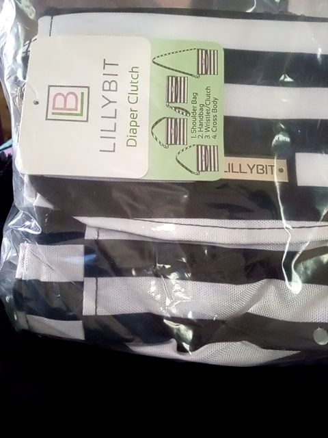 New lillybit diaper clutch