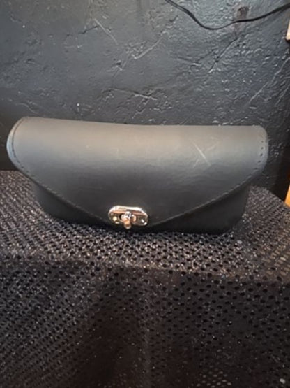 Leather Motorcycle Handle Bar Bag (as is)