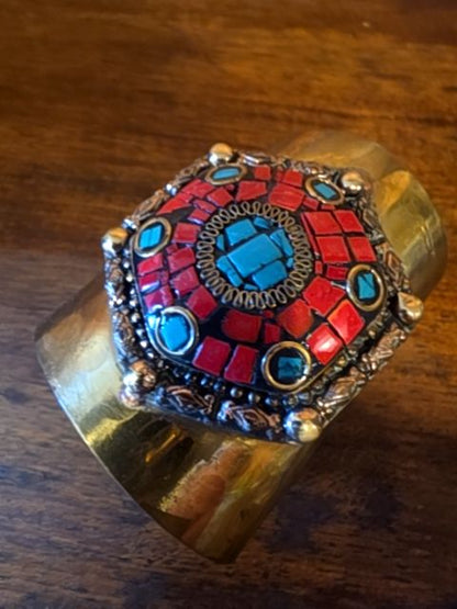 Vintage cuff bracelet