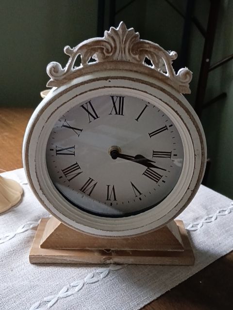Hobby lobby white wood clock