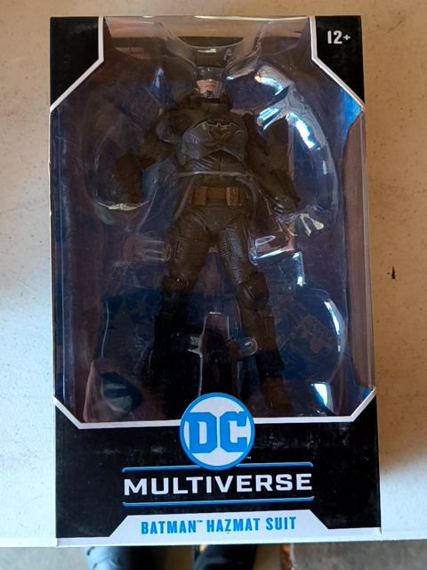 DC multiverse Batman hazmat suit