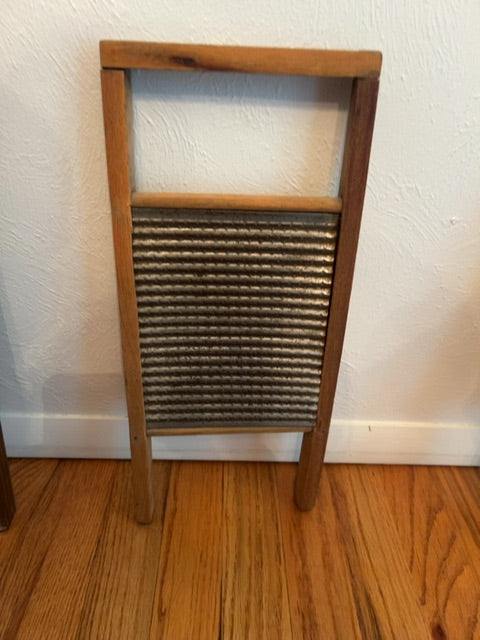 Vintage Wooden Wash Board