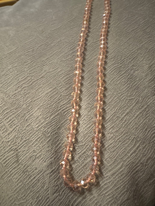 Blush Beaded Necklace