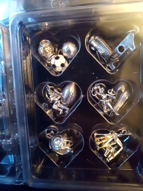 Sterling silver assorted charms 15.00EACH