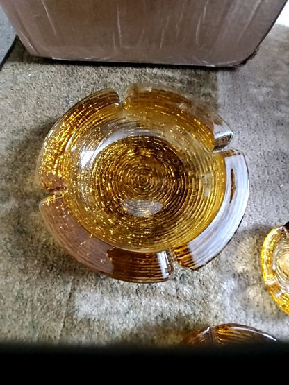 Anchor Hocking Sereno pattern Amber