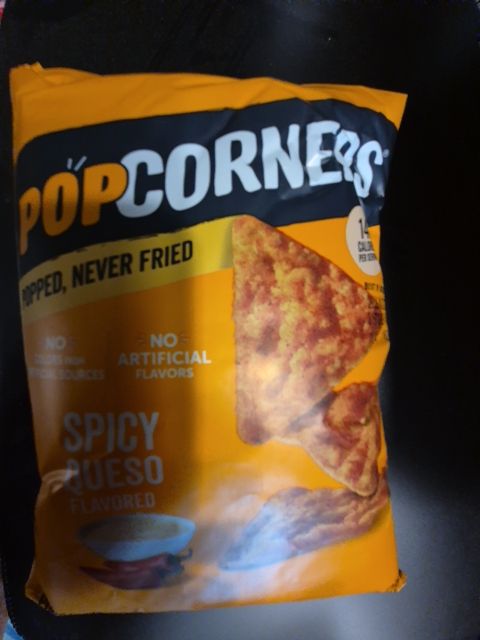 Popcorners Spicy Queso Flavored, 1 oz