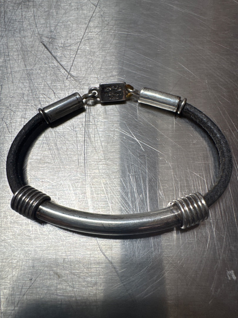 925 Silver Bar Bracelet