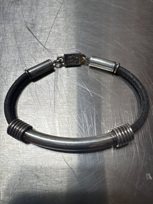 925 Silver Bar Bracelet