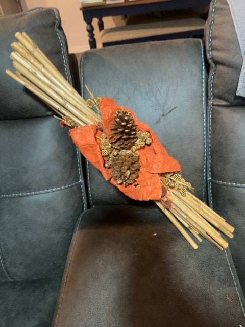 Bamboo rustic decoration