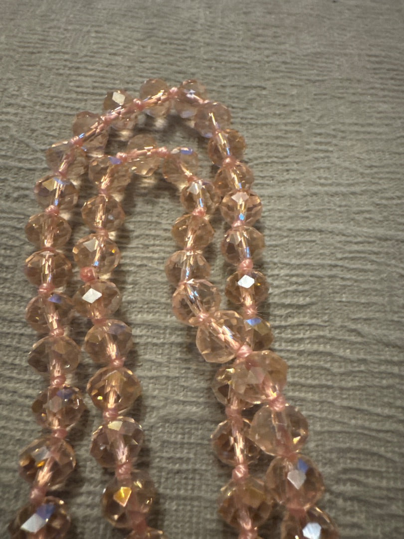 Blush Beaded Necklace