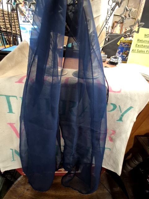Navy  Scarf