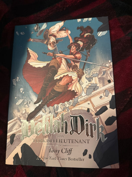 Delilah Dirk and the Turkish Lieutenant TPB, 10 x 6 x 1
