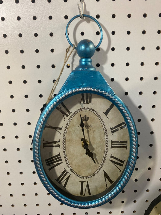 #78 PARIS TURQUOISE WALL CLOCK