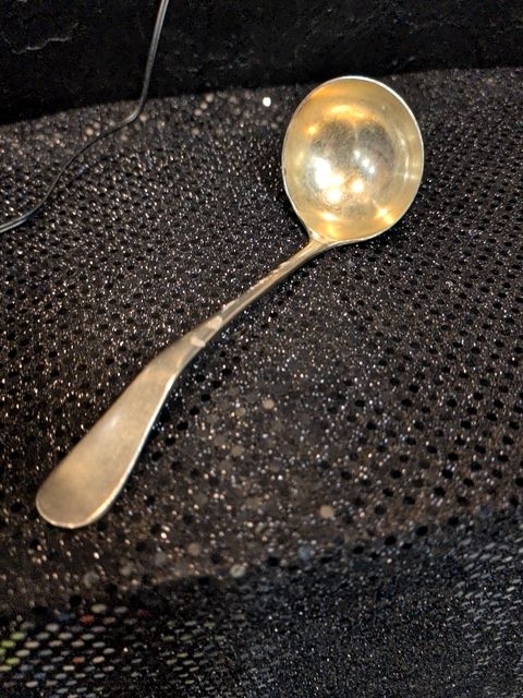 Victor S. and Co Silverplate Soup Ladle 12 1/2"