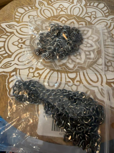 Spare chain for jewelry making