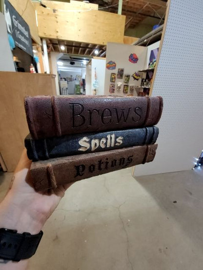 Spell book stack