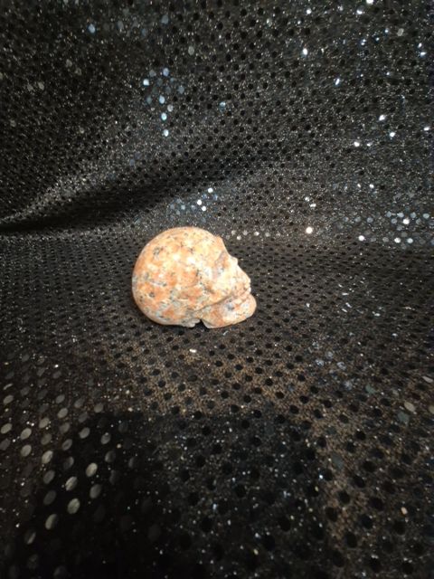 Jasper Skull Sculpture, 2"