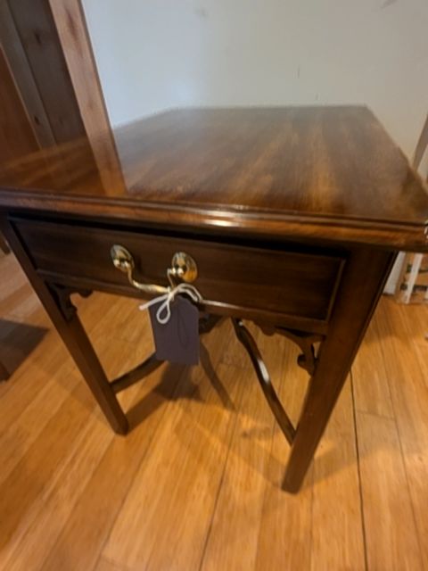 Statton wood end table