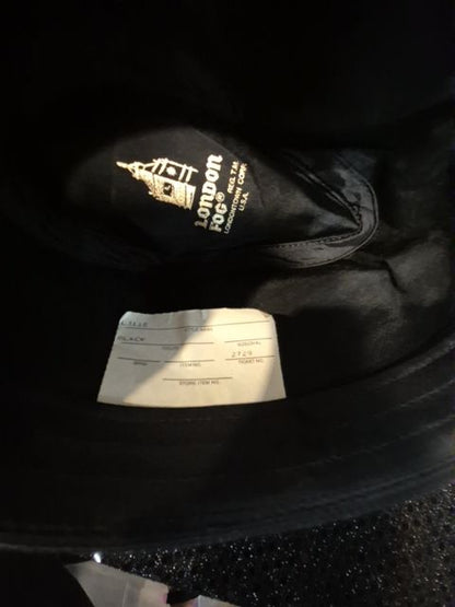Black London Fog Fedora