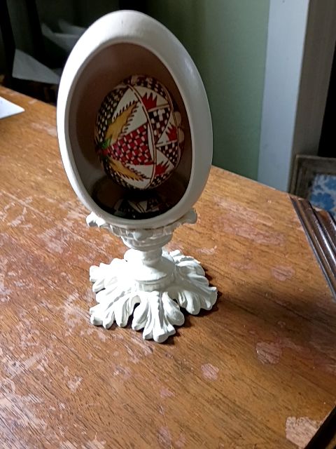 White  Hand painted art Art