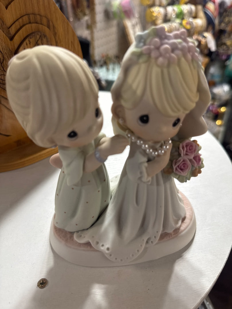 Precious Moments Bride and Mom