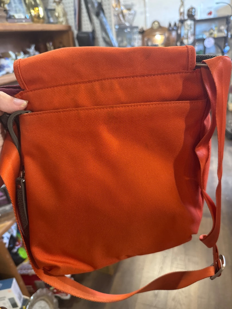 Orange haiku purse