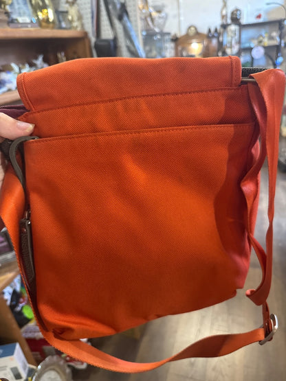 Orange haiku purse