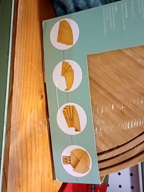 Paper Source Bamboo Cheese board