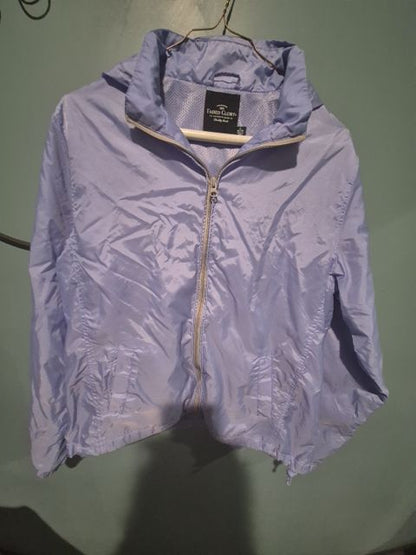 Perfect peri Faded Glory windbreaker jacket Size LG