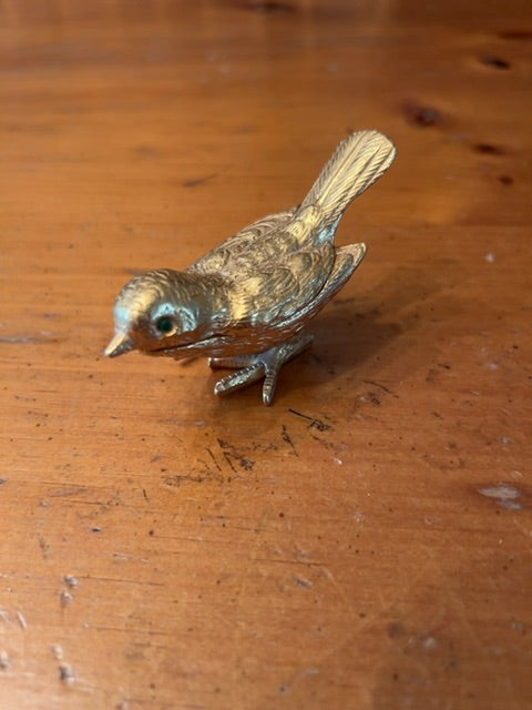Vintage Florenza bird trinket box