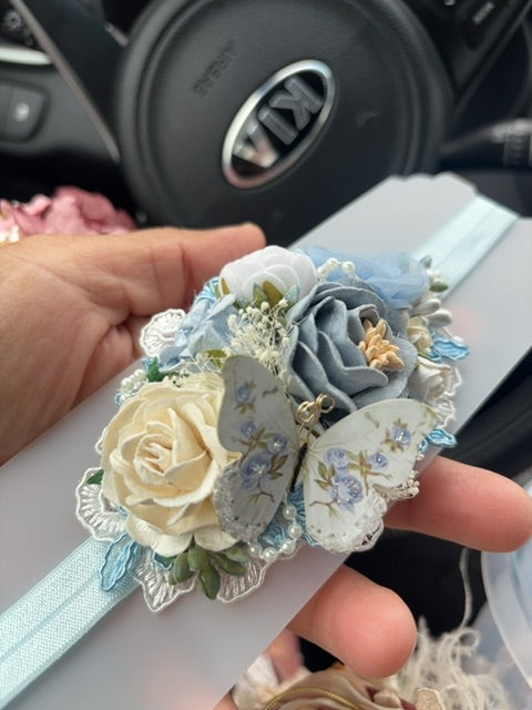 Butterfly love bby headband