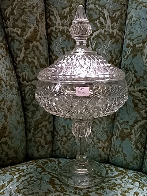 Clear Tiara Candy Dish