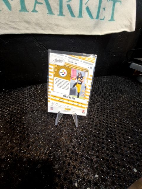 Panini - Absolute Football 2024 Roman Wilson Steelers • WR Trading Card