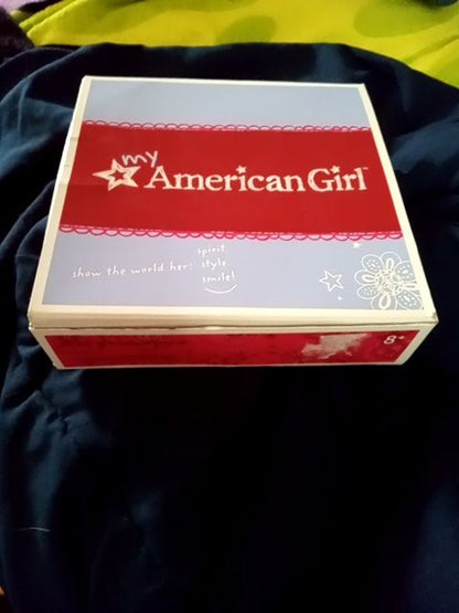 New American girl ruby dress set retired