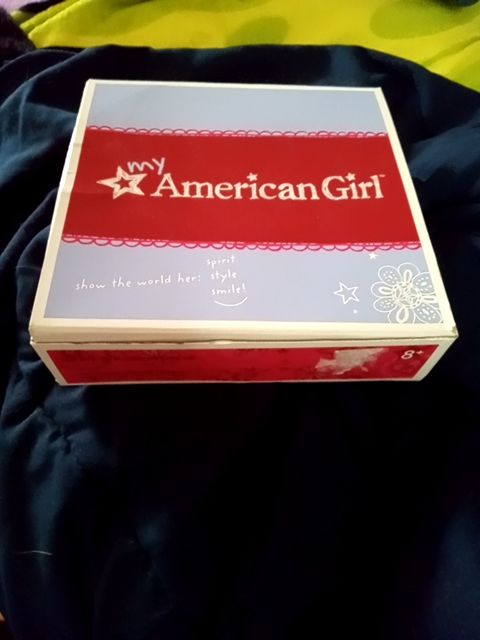 New American girl ruby dress set retired