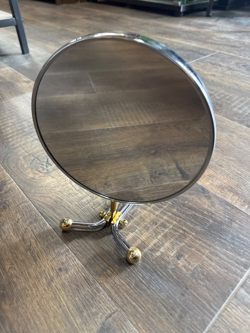 Good-Tone Accents Adjustable Handle Hand Hold Mirror, Dual Sided