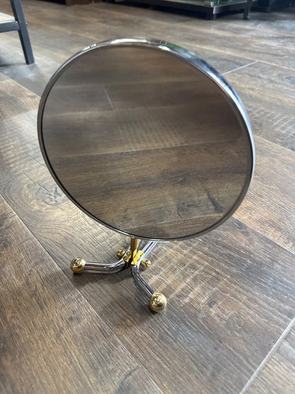 Good-Tone Accents Adjustable Handle Hand Hold Mirror, Dual Sided