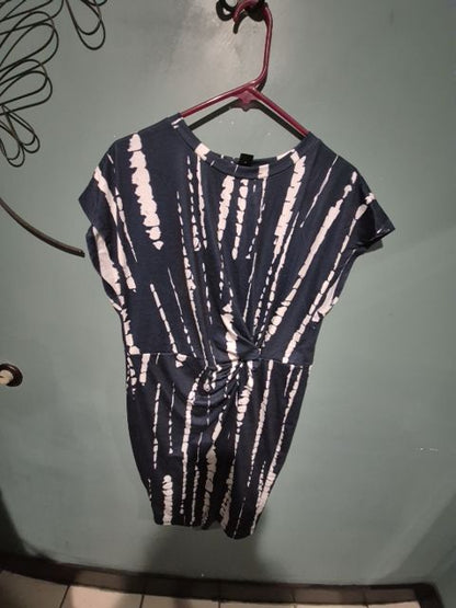 Navy & White Shein Dress, XL