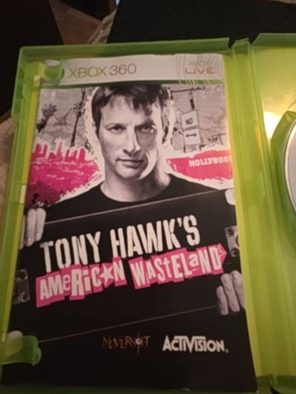 XBox360 Tony Hawk's American Wasteland w/book