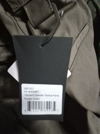 Ranger Green LAPG Women's Operator Tactical Pants, NWT, 14 Short