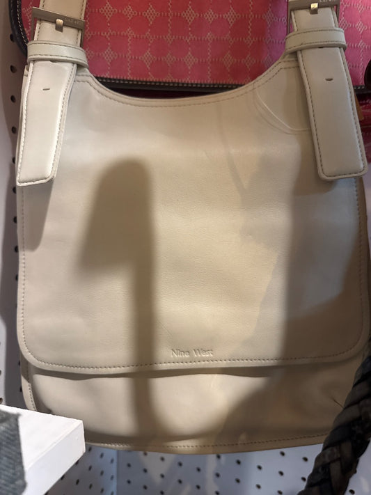 9 West White Crossbody Purse