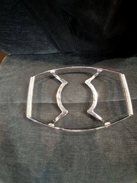 Chrome  Corning Ware Casserole Cradle