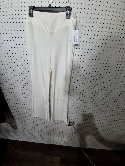 Bird Fashion off white stretch pant, XL