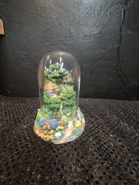 Honey Hill Cottage by Violet Schwenig, Hand Painted, Limited Edition, 4" × 5"