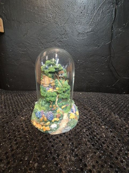 Honey Hill Cottage by Violet Schwenig, Hand Painted, Limited Edition, 4" × 5"