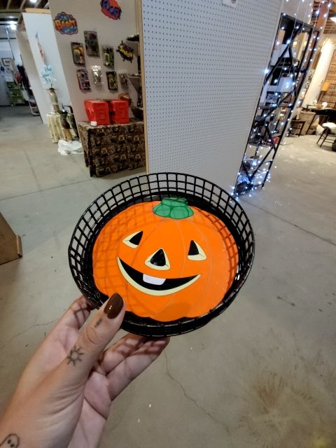 Mini pumpkin tray