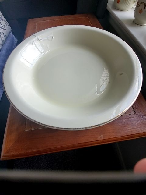 Autumn leaf Halls superior china fiesta 14 1/2 inch chop plate