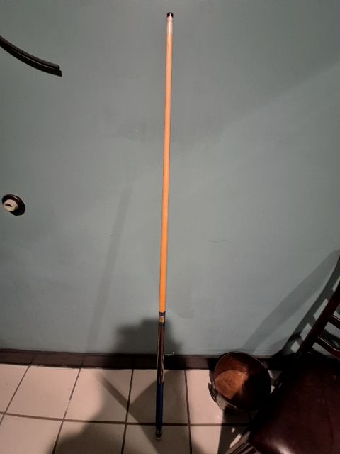 Blue & Black  Pool Cue, 58"