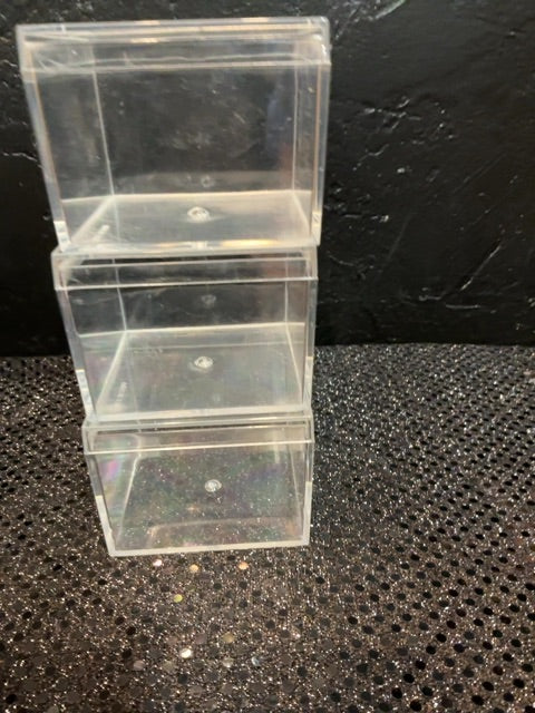 Clear storage Box, 3.25x3.25